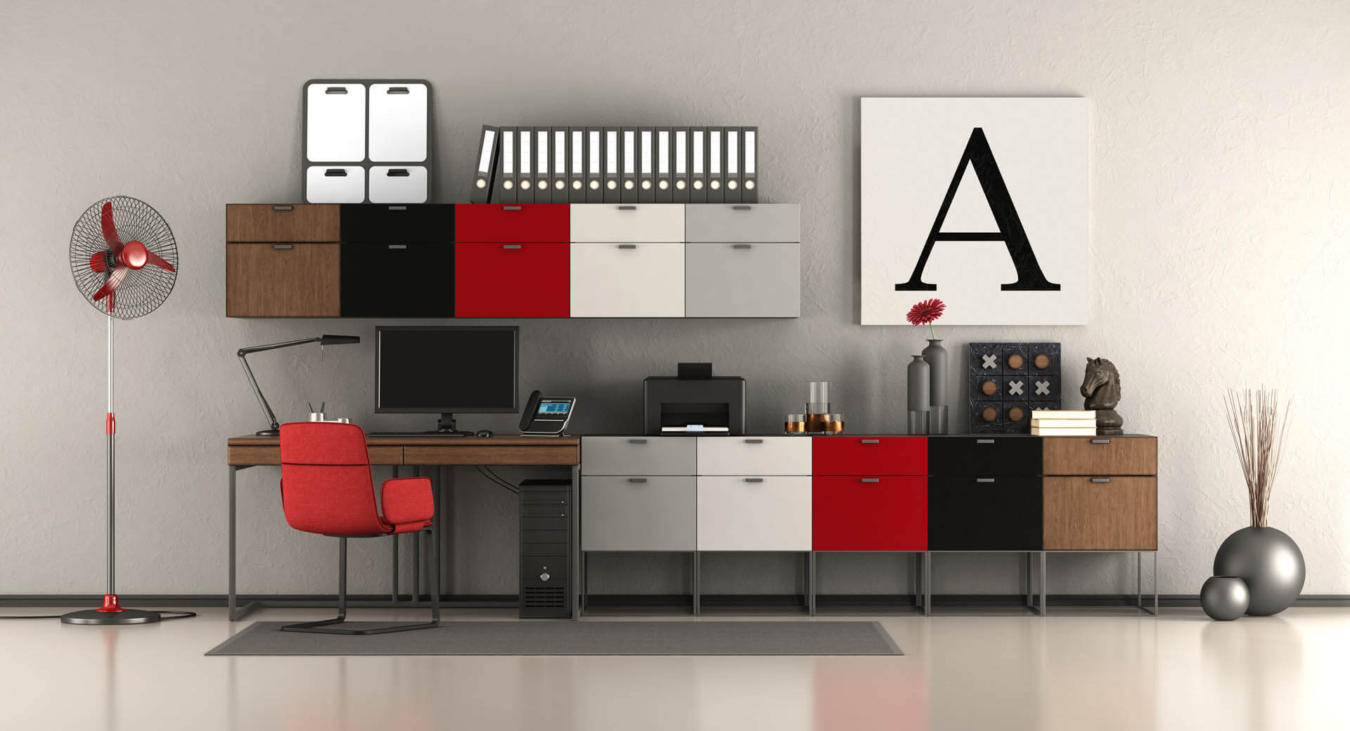 arbeitszimmer modern